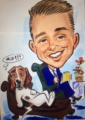 Sam Thong Portraits and Caricatures