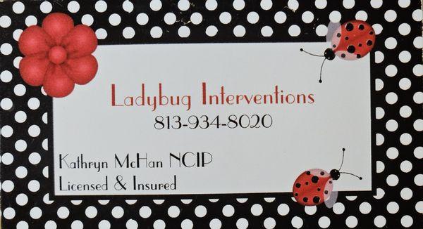 Ladybug Interventions
