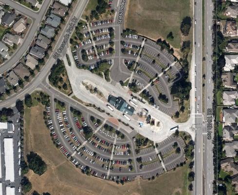 This park & ride facility was designed by OTAK, Inc.