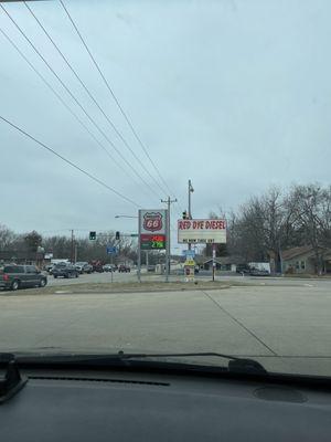 Phillips 66 Red Dye Diesel