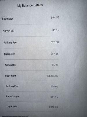 Double charges and I had paid November fees!