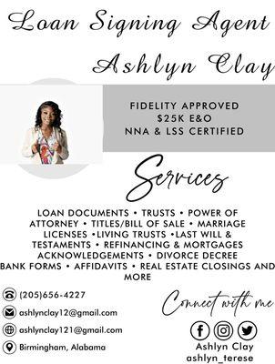 Ashlyn Notary Signing Agent