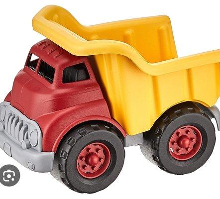 Junk removal dumpster on wheels