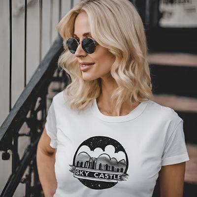Rockin the new Sky Castle Tee