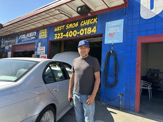 Hi, Im Sergio Owner and Operator, come say hi and Get a SMOGGED