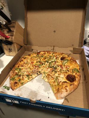 Santa Fe Chicken Pizza