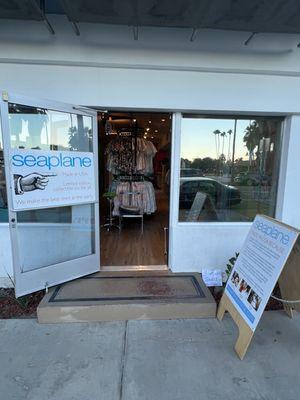 Front entrance of Seaplane