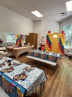 Celebration room