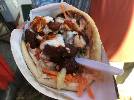 Such a generous serving you need a spork