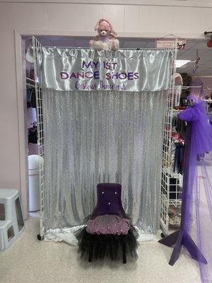 Our Princess area for new little dancers