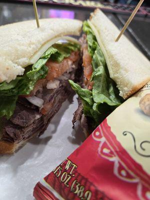 Roast beef sandwich