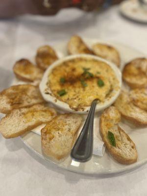 HOT BLUE CRAB DIP Would go back just for this. It's so good