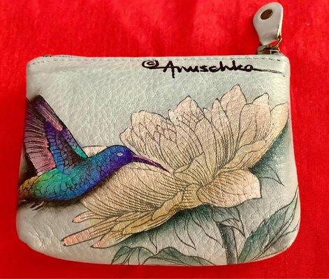 Yelp Friend Britt C. Purchased this for me at The Dressing Room. She knows me well. I love change purses. 04/01/22