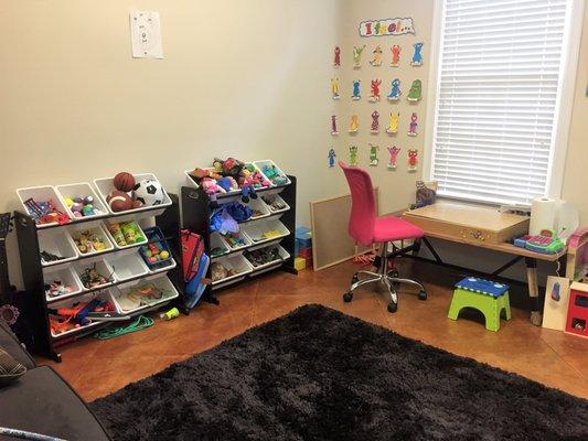 Play therapy room