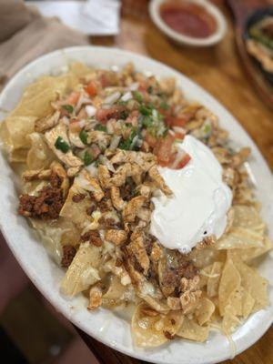 The Nachos Ruben is my go to here...