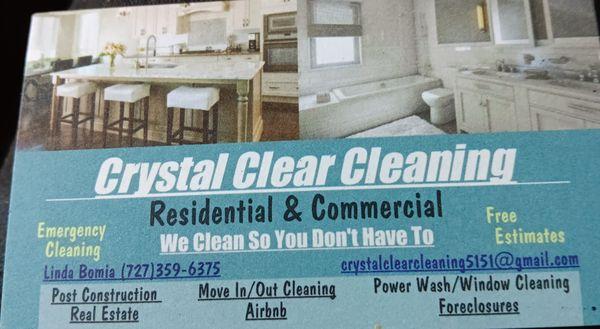 Crystal Clear Cleaning