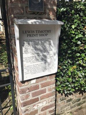 Lewis Timothy Print Shop