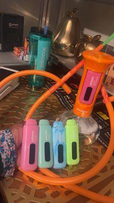 Ploox rechargeable Zero,3mg & 5mg 15k Puff Nicotine flavors