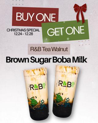 BOGO PROMO - Brown Sugar Boba Milk