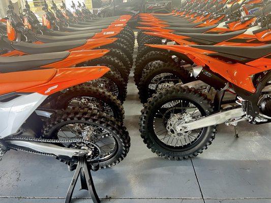 KTM motorcycles