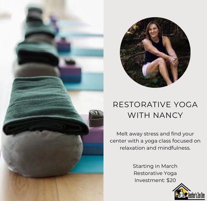 The best restorative class I have ever taken!!!