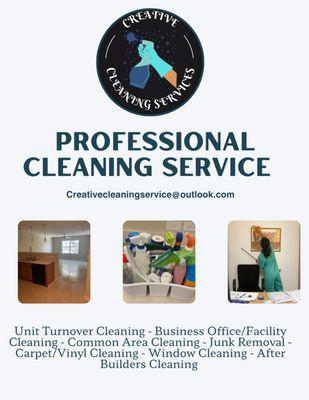 Creative Cleaning Service