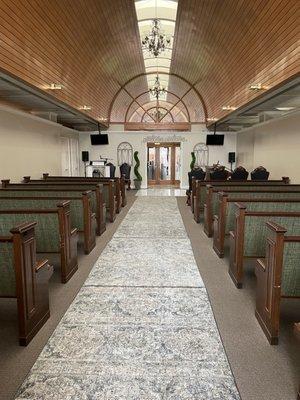 Beautiful Chapel for Funerals and Visitation