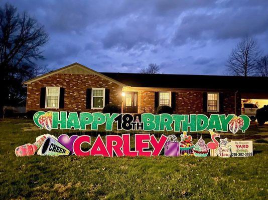 Big Occasion Yard Greetings