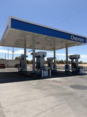 It is a Chevron now.