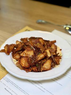 Crispy potatoes