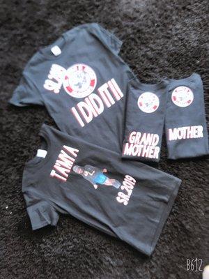 Custom printing Graduation shirt