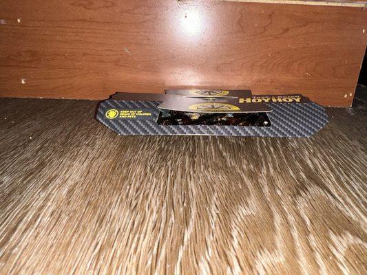 1 cockroach trap after 1 night.