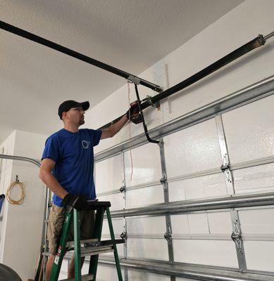 Changing torsion springs