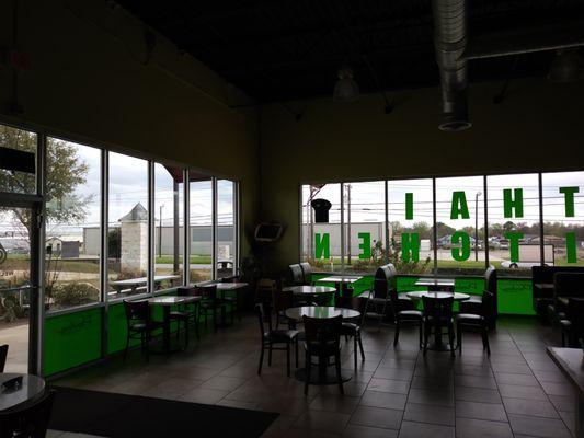 Yes we do both inside and outside.