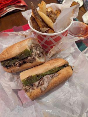 Ahi tuna cheesesteak