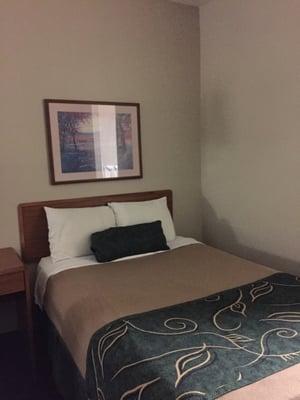 Very basic, clean, and comfortable