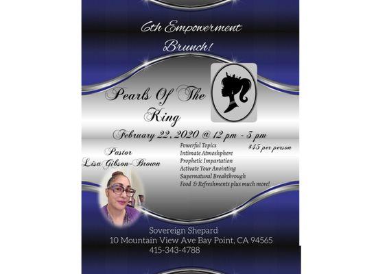 Did you miss your blessing last month? Are you ready for your Supernatural Breakthrough, Prophetic Impartation, & Activate Your Anointing?