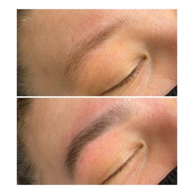 Brow wax & tint