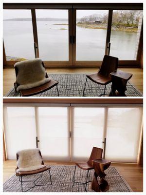 Somfy Motorized Solar Roller Shade