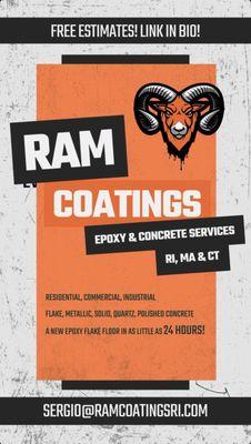 RAM Coatings EPOXY & Polished Concrete