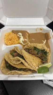 Taco Dinner - Asada