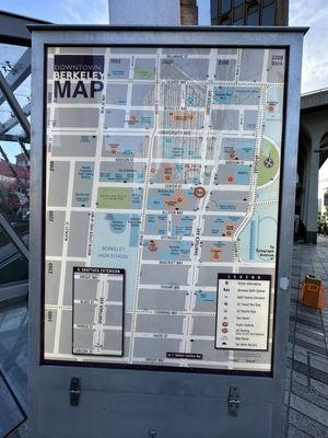 Downtown Berkeley Map {10/20/2024}