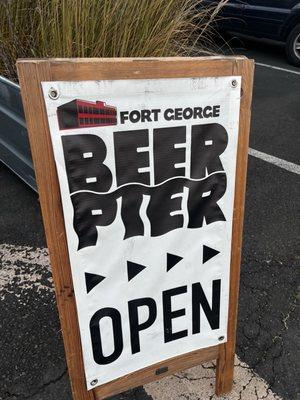 Fort George Beer Pier