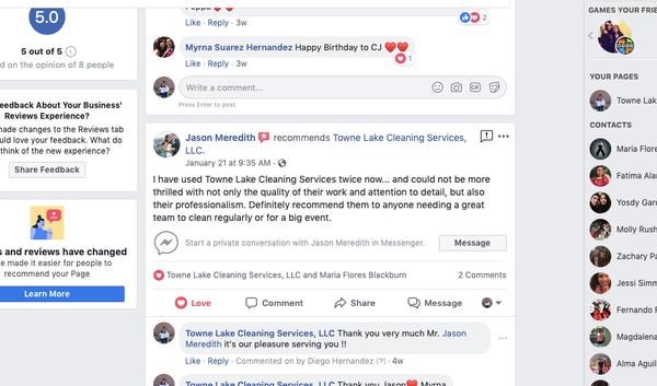 Towne Lake Cleaning Services