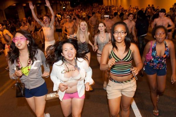 UCLA's Undie Run