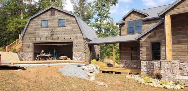 Our multi-generational custom home features a detached Accessory Dwelling Unit (ADU). This versatile space complements family living.