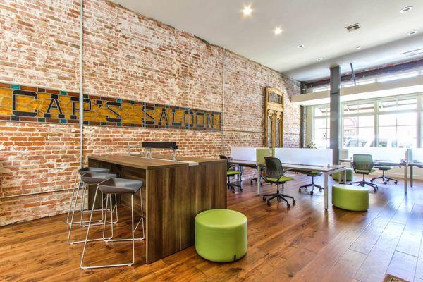 Former Cap's Saloon Building Modernized to Professional Real Estate and Mortgage Broker Offices