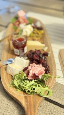 We ordered a charcuterie board for the table when we got there for $25
