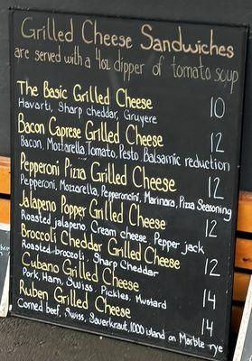 Daisy’s Grillled Cheese