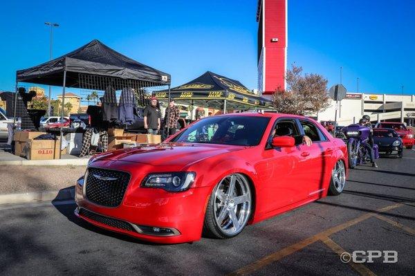 Laid out rolling into the show.